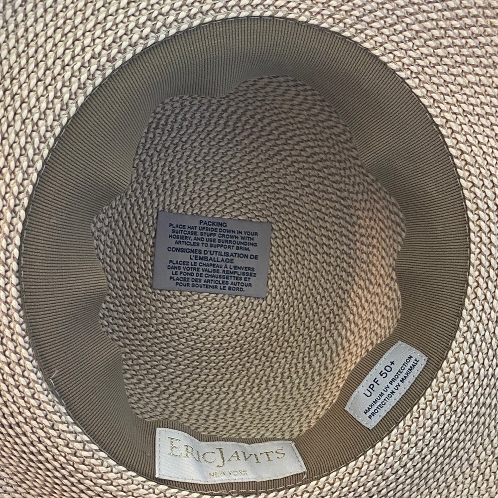 Eric Javits Tan Sun Hat - Picture 2 of 3